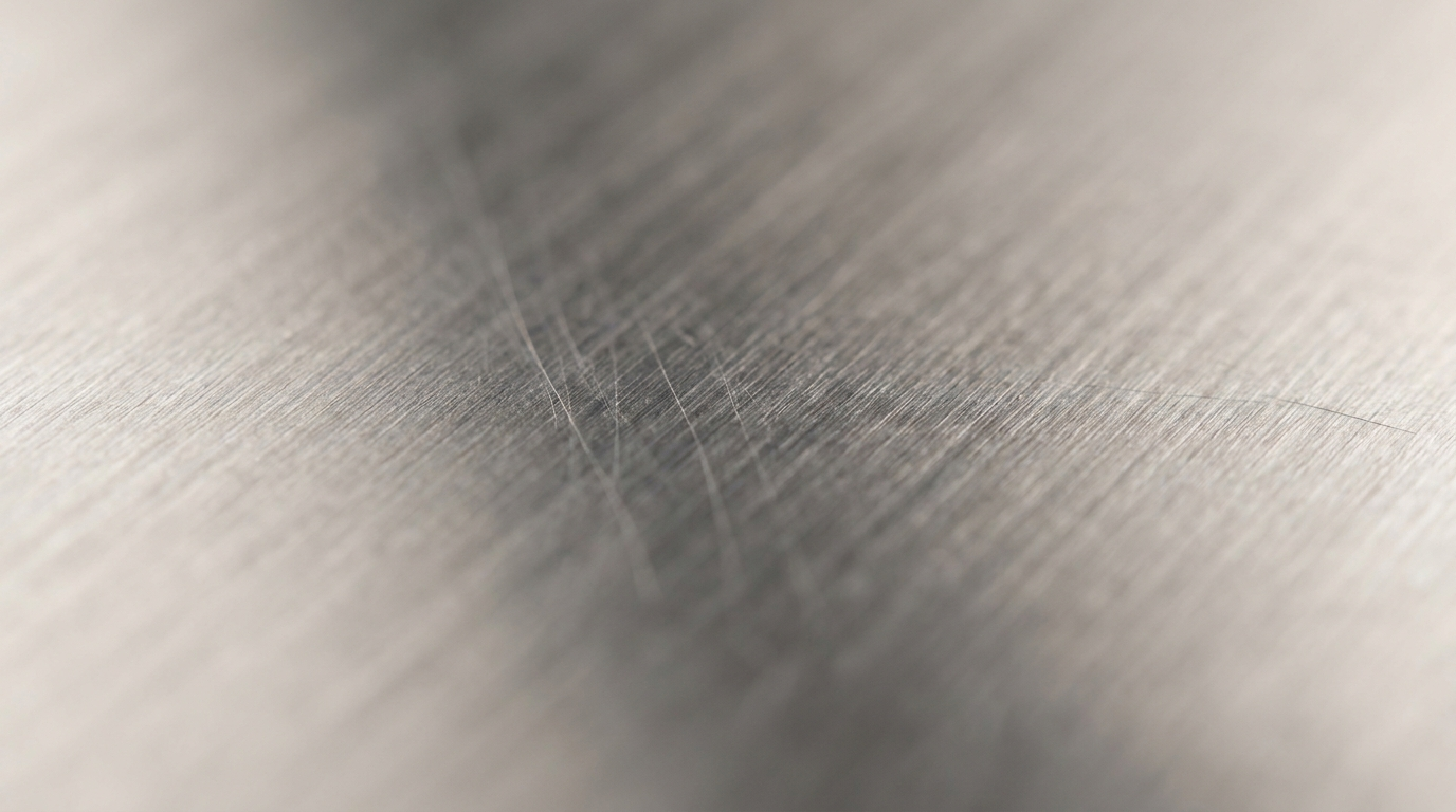 Brushed titanium macro texture